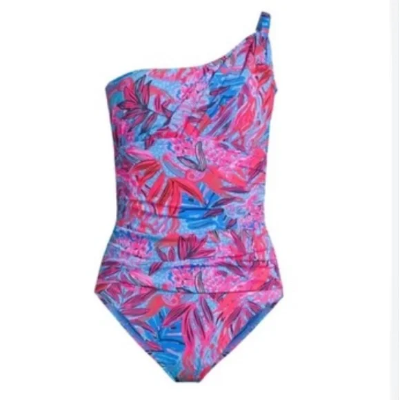 Lilly Pulitzer Blaine One-Piece Swimsuit Size 2 - Picture 1 of 9